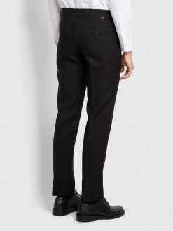 Farah Roachman Anti Stain Twill Trousers In Black 8 Farah Roachman Anti Stain Twill Trousers In Black