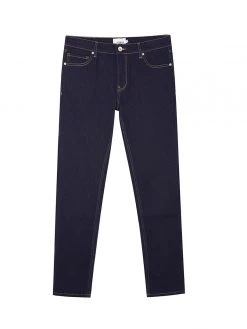 Farah Drake Slim Fit Stretch Jeans In Rinse Denim
