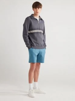 Bentham Quarter Zip Sweatshirt In Farah Grey Jeans