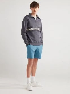 Bentham Quarter Zip Sweatshirt In Farah Grey Jeans