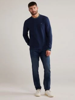 Farah Farah Mainline Leroy Sweatshirt In Yale