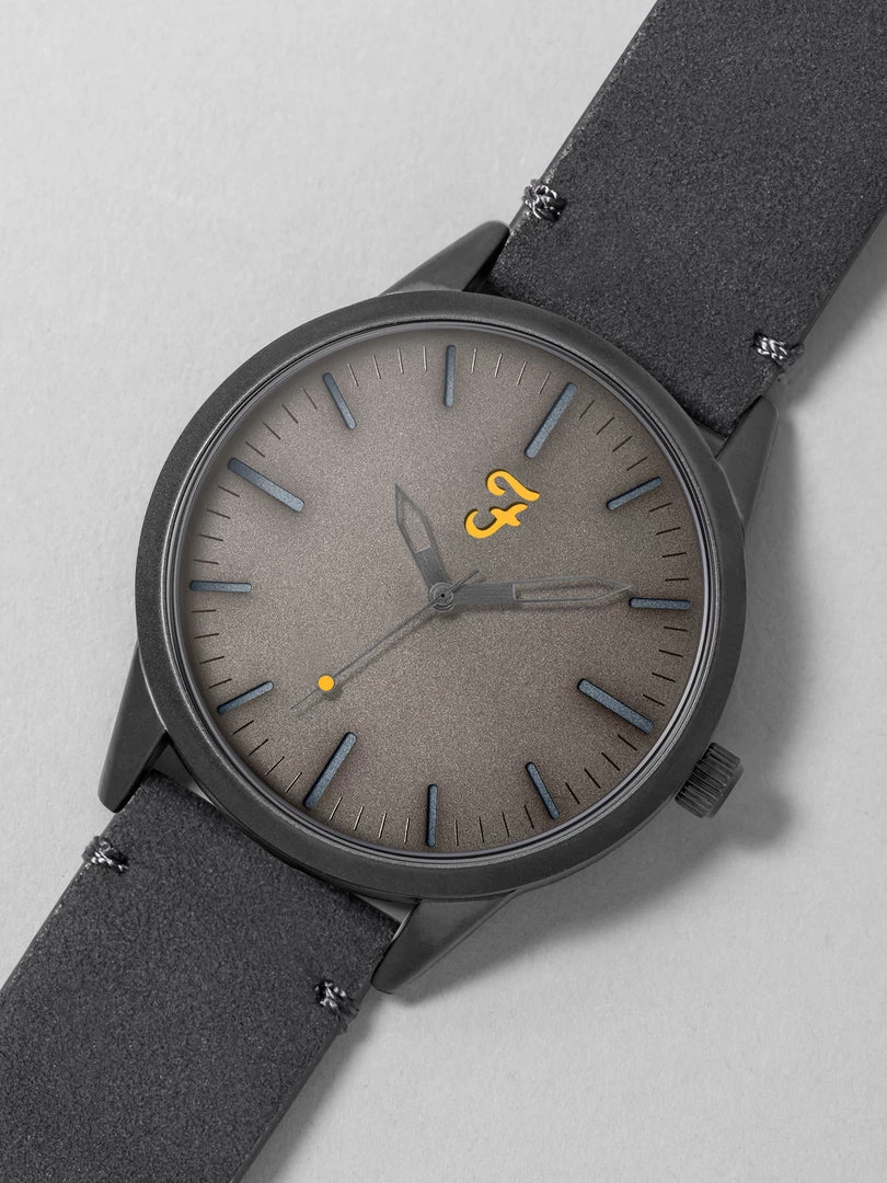 Farah Classic Watch With Leather Strap In Regatta Blue 4 Farah Classic Watch With Leather Strap In Regatta Blue