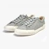 Farah Dallas Leather Trainer In Grey 2 Farah Dallas Leather Trainer In Grey