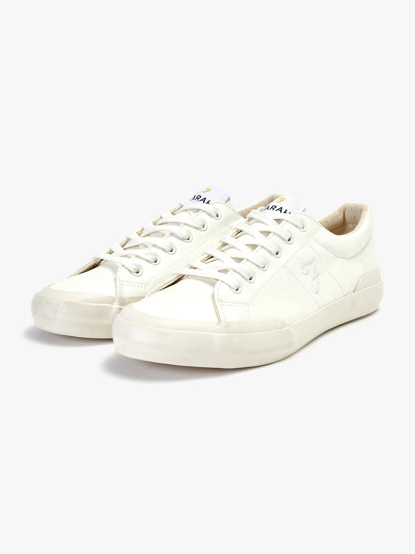Farah Dallas Leather Trainer In White NEW IN 3 Farah Dallas Leather Trainer In White NEW IN