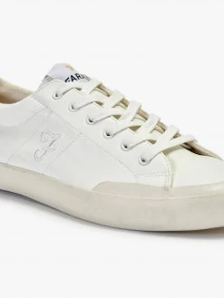 Farah Dallas Leather Trainer In White NEW IN 10 Farah Dallas Leather Trainer In White NEW IN