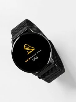 Jeans Farah Series 5 Smart Watch In Black Mesh