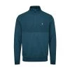 Polos Conley Golf Quarter Zip Pullover In Farah Teal 1 Polos Conley Golf Quarter Zip Pullover In Farah Teal