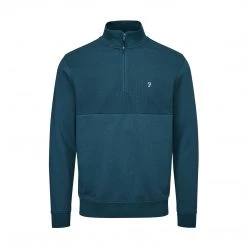 Polos Conley Golf Quarter Zip Pullover In Farah Teal