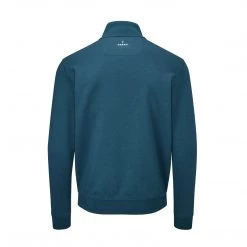 Polos Conley Golf Quarter Zip Pullover In Farah Teal