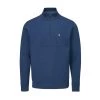 Farah Polos Conley Golf Quarter Zip Pullover In Regatta Blue 2 Farah Polos Conley Golf Quarter Zip Pullover In Regatta Blue