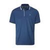 Farah Polos Hoxie Golf Polo Shirt In Regatta Blue 1 Farah Polos Hoxie Golf Polo Shirt In Regatta Blue
