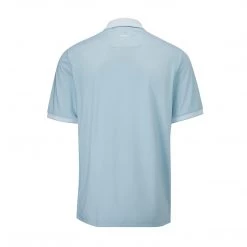 Farah Polos Kervin Golf Polo Shirt In Blue Grey