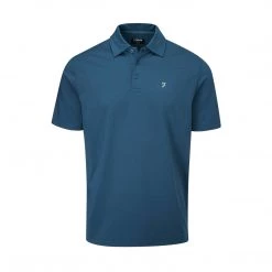Keller Golf Polo Shirt In Farah Teal Polos
