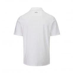 Farah Keller Golf Polo Shirt In White