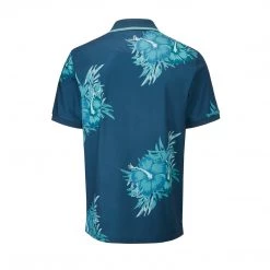 Dallas Golf Polo Shirt In Farah Teal Polos