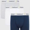 Farah Jeans Callow 3 Pack Boxers In Assorted