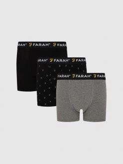 Farah Valli 3 Pack Boxers In Assorted