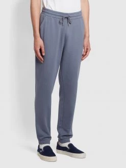 Farah NEW IN Durrington Organic Cotton Jogger In Battleship Blue