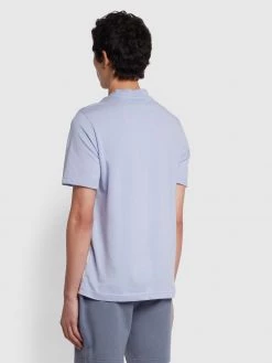 Farah Banks Regular Fit Organic Cotton T-Shirt In Corinthian Pink