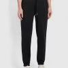 Farah Trousers And Chinos Durrington Organic Cotton Jogger In Black 2 Farah Trousers And Chinos Durrington Organic Cotton Jogger In Black