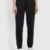 Farah Durrington Tall Fit Organic Cotton Jogger In Black