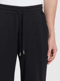 Farah Trousers And Chinos Durrington Organic Cotton Jogger In Black