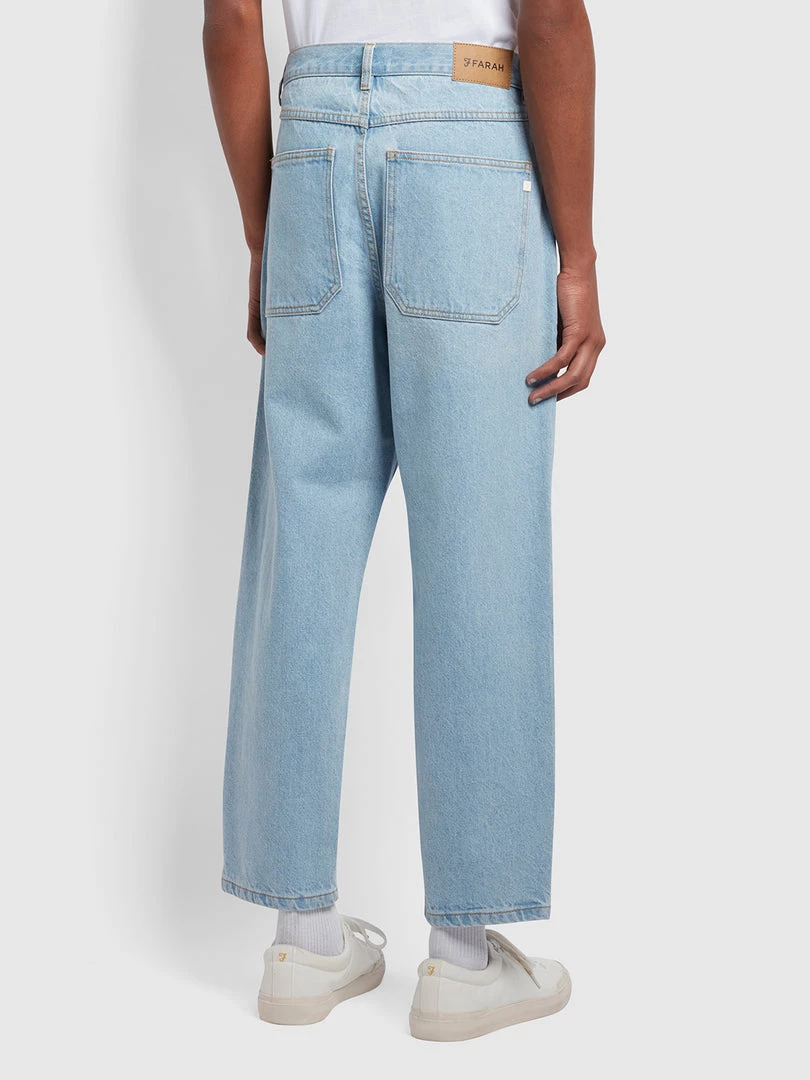 Farah Hawtin Relaxed Fit Cropped Jeans In Archive Wash CLOTHING 6 Farah Hawtin Relaxed Fit Cropped Jeans In Archive Wash CLOTHING