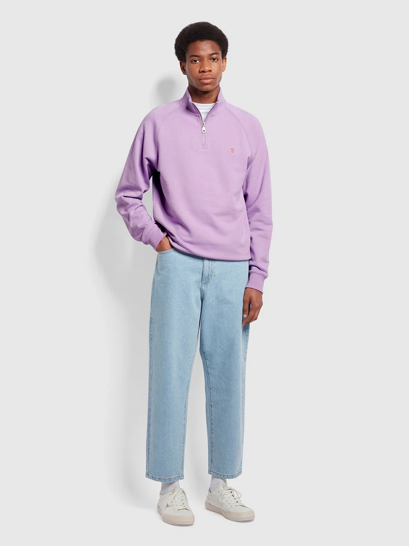 Farah Hawtin Relaxed Fit Cropped Jeans In Archive Wash CLOTHING 4 Farah Hawtin Relaxed Fit Cropped Jeans In Archive Wash CLOTHING