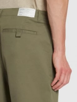 Farah Hawtin Relaxed Fit Paper Touch Trousers In Vintage Green