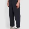 Farah Hawtin Relaxed Fit Paper Touch Trousers In True Navy Trousers And Chinos 2 Farah Hawtin Relaxed Fit Paper Touch Trousers In True Navy Trousers And Chinos