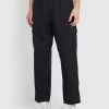 Farah Greenport Regular Fit Twill Cargo Trousers In True Navy