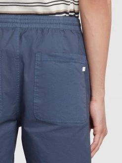 Farah Redwald Paper Touch Drawstring Shorts In Cold Metal