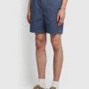 Farah Redwald Paper Touch Drawstring Shorts In Cold Metal 2 Farah Redwald Paper Touch Drawstring Shorts In Cold Metal