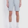 Farah CLOTHING Durrington Organic Cotton Jersey Shorts In Light Grey Marl 1 Farah CLOTHING Durrington Organic Cotton Jersey Shorts In Light Grey Marl