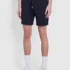 Farah Durrington Organic Cotton Jersey Shorts In True Navy 2 Farah Durrington Organic Cotton Jersey Shorts In True Navy