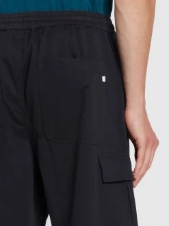 Farah Mayhew Twill Cargo Drawstring Shorts In True Navy 8 Farah Mayhew Twill Cargo Drawstring Shorts In True Navy