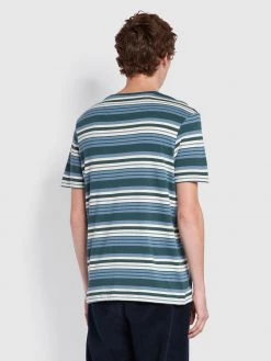 Debbie Slim Fit Organic Cotton T-Shirt In Farah Forest Green T-Shirts 9 Debbie Slim Fit Organic Cotton T-Shirt In Farah Forest Green T-Shirts