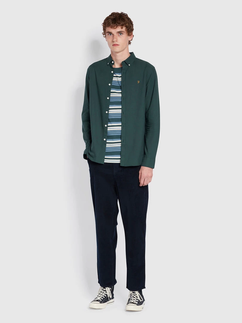 Debbie Slim Fit Organic Cotton T-Shirt In Farah Forest Green T-Shirts 4 Debbie Slim Fit Organic Cotton T-Shirt In Farah Forest Green T-Shirts