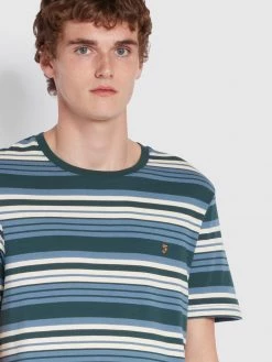 Debbie Slim Fit Organic Cotton T-Shirt In Farah Forest Green T-Shirts 8 Debbie Slim Fit Organic Cotton T-Shirt In Farah Forest Green T-Shirts