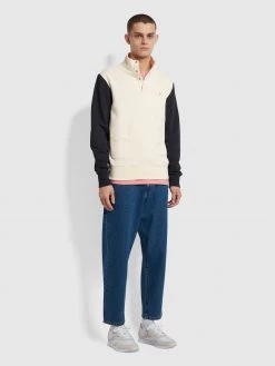 Farah Danny Slim Fit Organic Cotton T-Shirt In Palisade Pink Marl T-Shirts