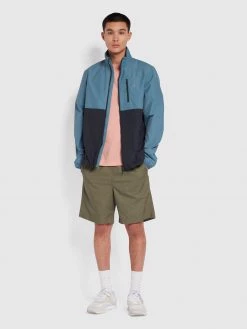 Farah Danny Slim Fit Organic Cotton T-Shirt In Pink Rose CLOTHING