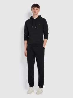 Farah Zain Organic Cotton Hoodie In Black CLOTHING