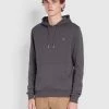 Zain Organic Cotton Hoodie In Farah Grey 1 Zain Organic Cotton Hoodie In Farah Grey