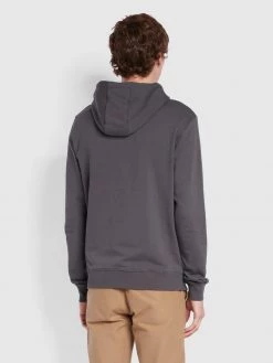 Zain Organic Cotton Hoodie In Farah Grey