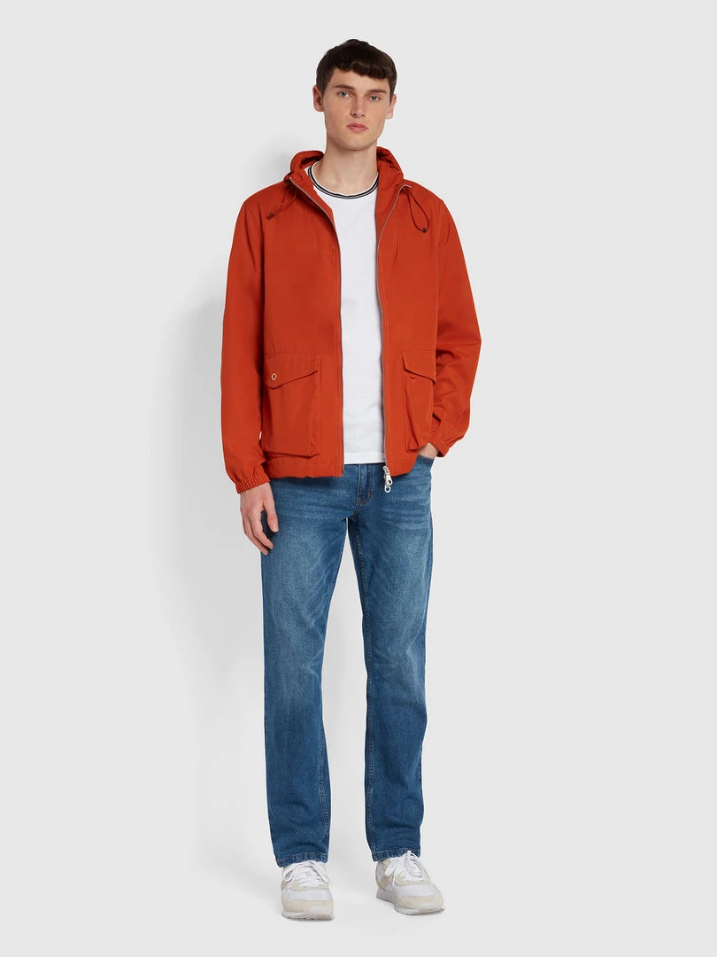 Farah Meadows Slim Fit Organic Cotton T-Shirt In White 7 Farah Meadows Slim Fit Organic Cotton T-Shirt In White