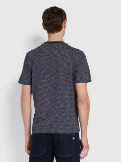 Farah T-Shirts Shane Regular Fit Organic Cotton T-Shirt In True Navy