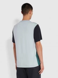 Farah T-Shirts Ibrahim Slim Fit Organic Cotton T-Shirt In Pine Green