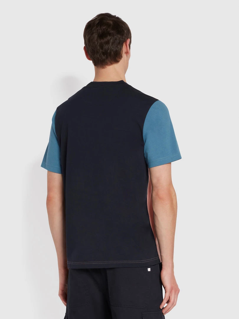 Farah T-Shirts Ibrahim Slim Fit Organic Cotton T-Shirt In Pink Rose 6 Farah T-Shirts Ibrahim Slim Fit Organic Cotton T-Shirt In Pink Rose