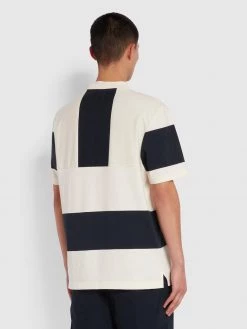 Farah Salford Slim Fit Organic Cotton T-Shirt In True Navy 9 Farah Salford Slim Fit Organic Cotton T-Shirt In True Navy