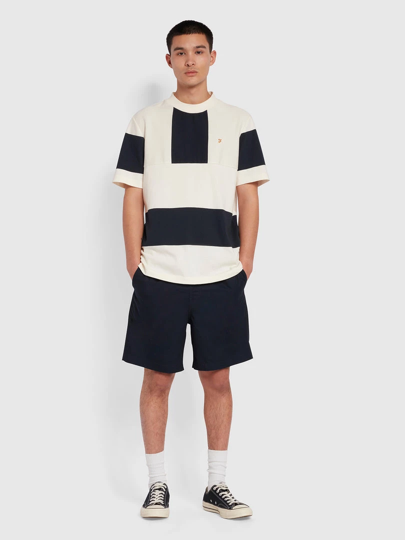 Farah Salford Slim Fit Organic Cotton T-Shirt In True Navy 4 Farah Salford Slim Fit Organic Cotton T-Shirt In True Navy